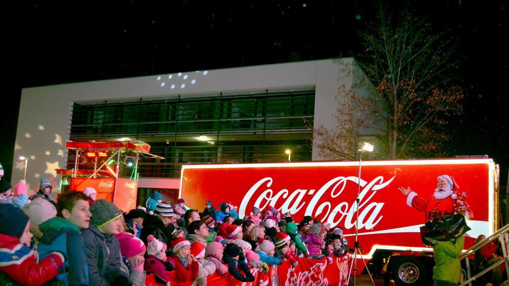 Coca Cola Truck in St. Johann