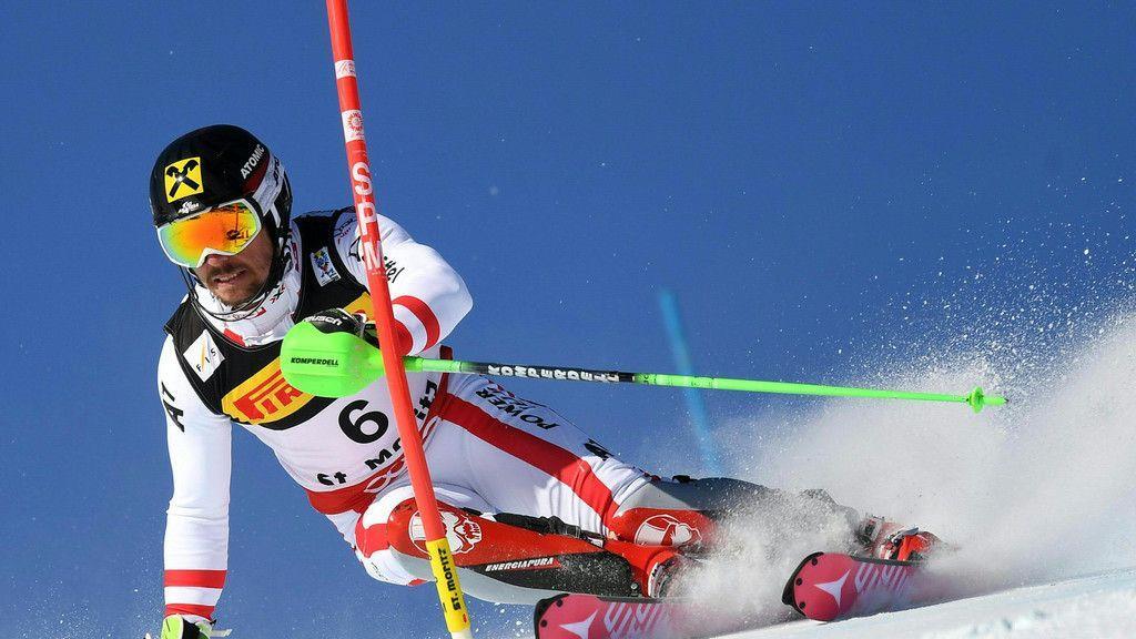 Slalom in St. Moritz