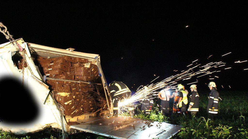 Verkehrsunfall Lkw Perg