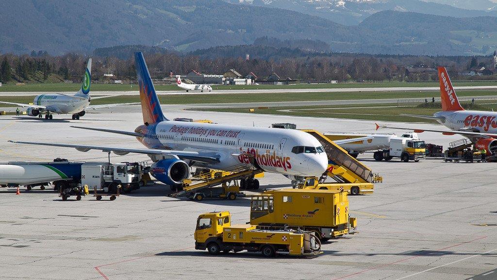 Wintercharterfinale am Salzburger Flughafen