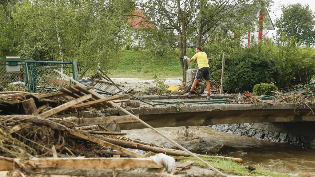 Unwettereinsätze in der Steiermark