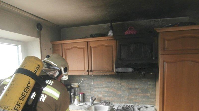 Küchenbrand in Seekirchen