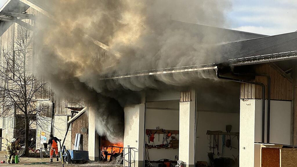 Garagenbrand Straßwalchen