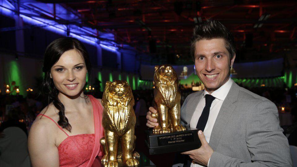 Marcel Hirscher und Anna Fenninger sind Salzburgs Sportler des Jahres.