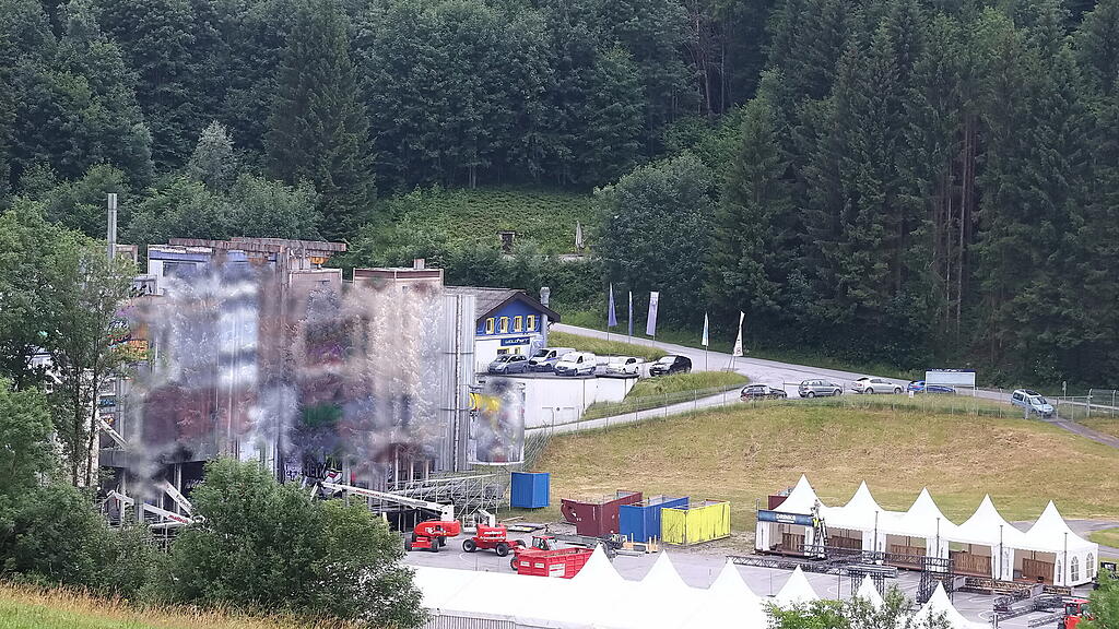 Electric Love 2023: Arbeiten am Salzburgring