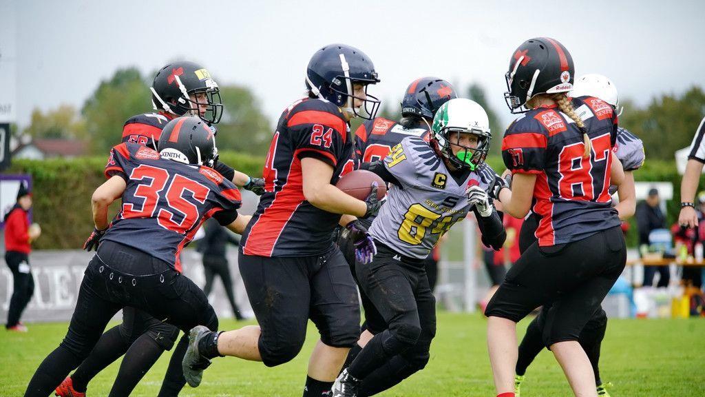 AFL: Salzburg Ducks vs. Schwaz Hammers 32:6