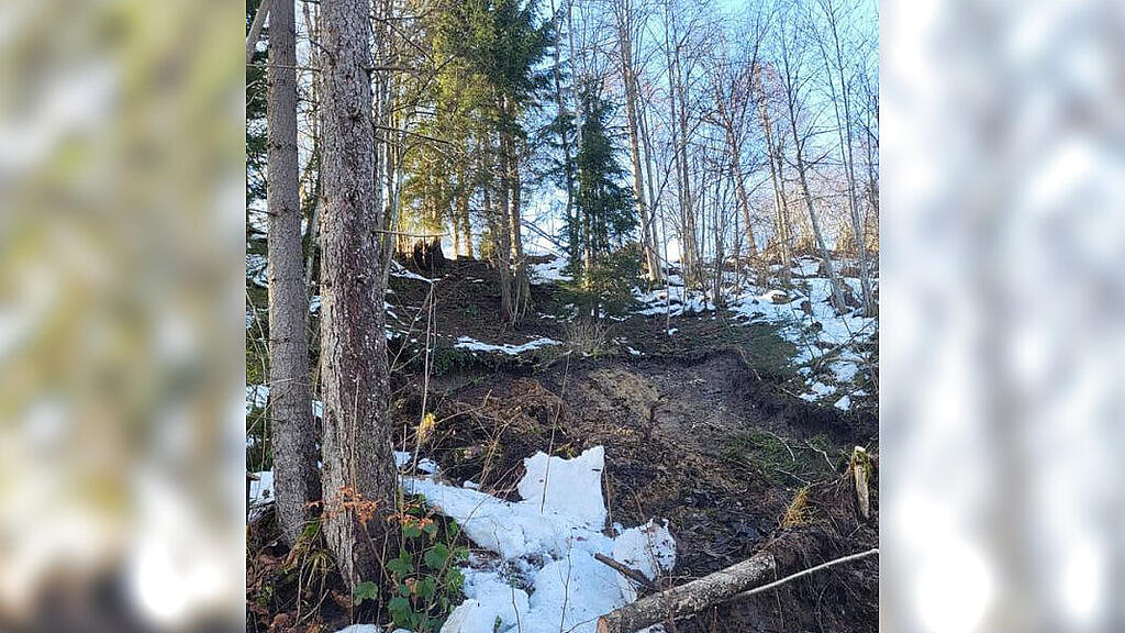 Murenabgang Mühlbach