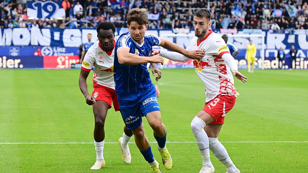 FUSSBALL: ADMIRAL BUNDESLIGA / MEISTERGRUPPE / 9. RUNDE: BLAU-WEISS LINZ - RED BULL SALZBURG