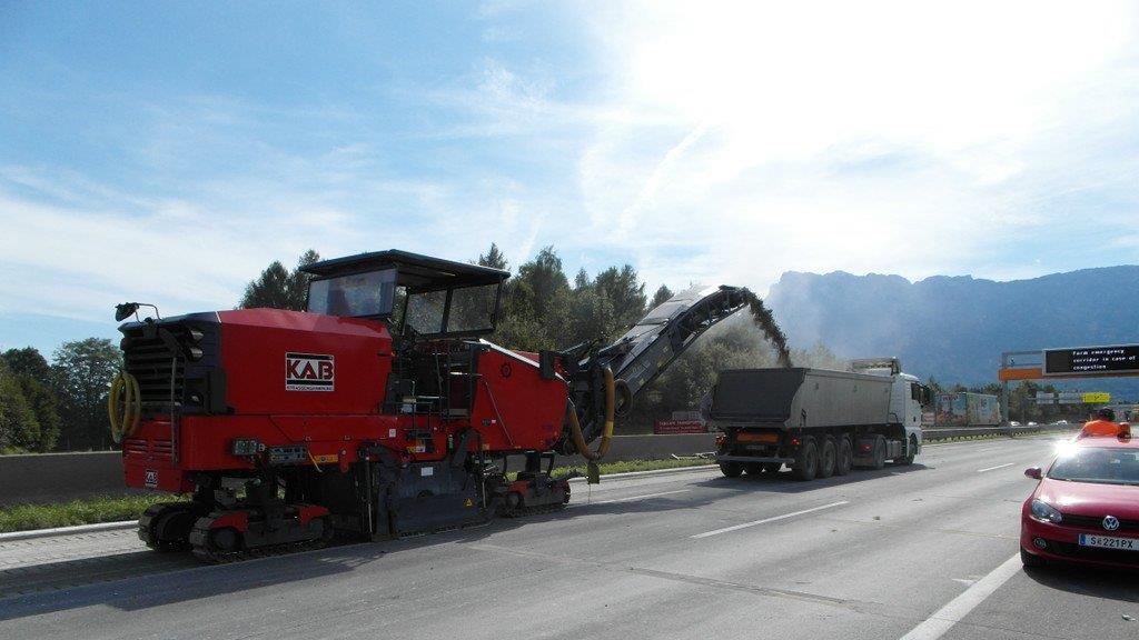Arbeiten auf der A1