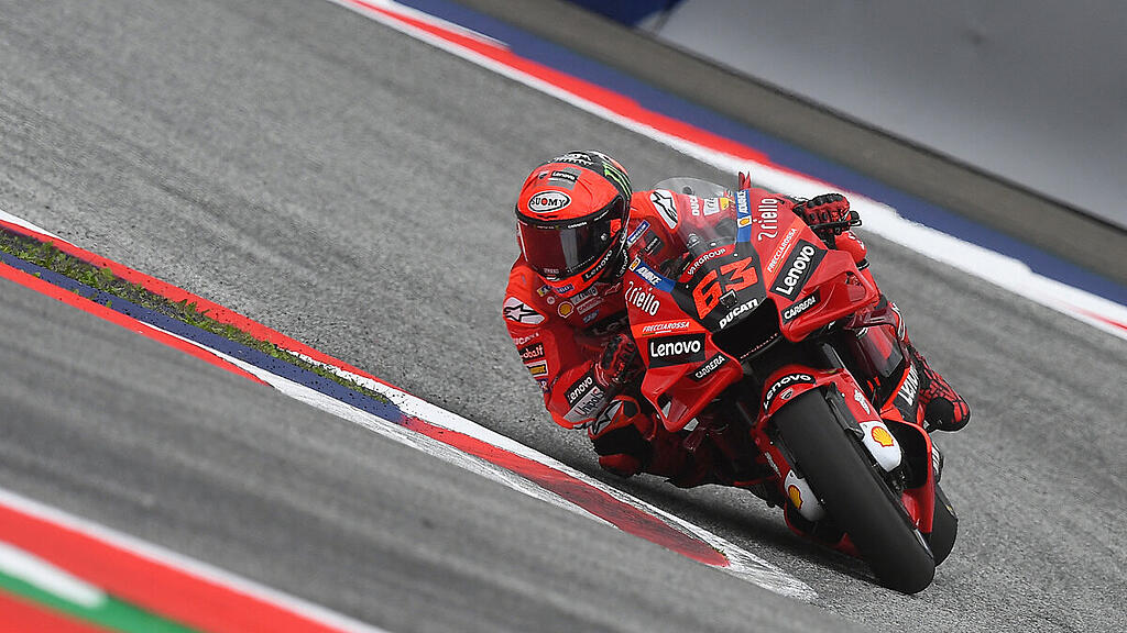 Bagnaia auf dem Weg zum Sieg