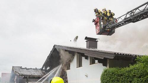 Haus in Neumarkt in Flammen I