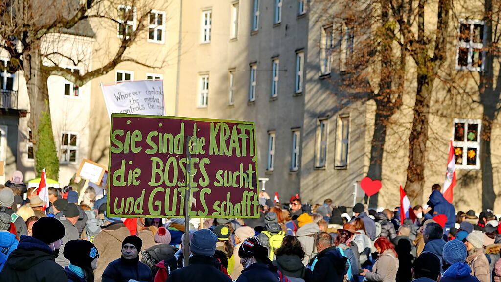 MFG-Kundgebung in Salzburg
