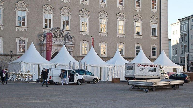 Vorbereitungen für Silvester laufen