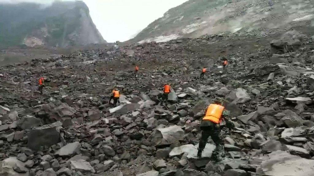 Erdrutsch in China I