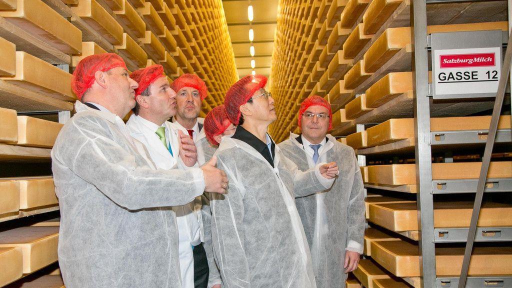 Besuch bei SalzburgMilch