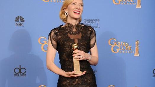 Farbenfrohe Kleider bei den 71. Golden Globes