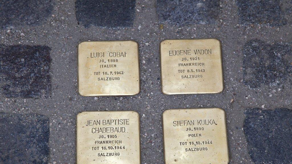 Stolpersteine in Salzburg verlegt