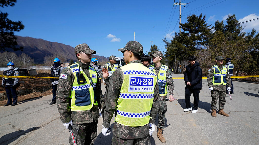 Südkorea militärübung Bomben