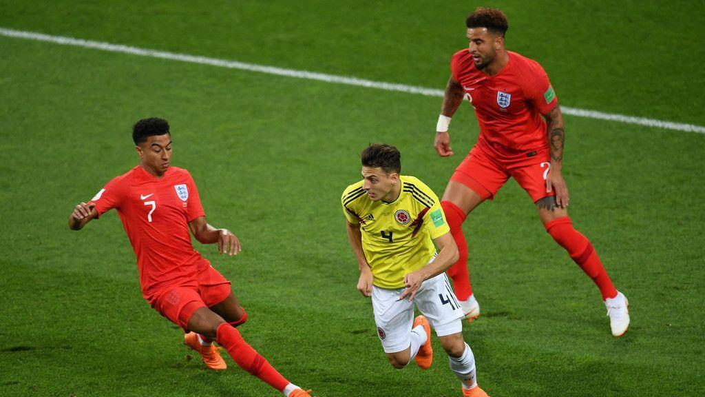 England vs. Kolumbien