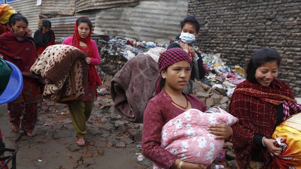 Hilfe nach Erdbeben in Nepal