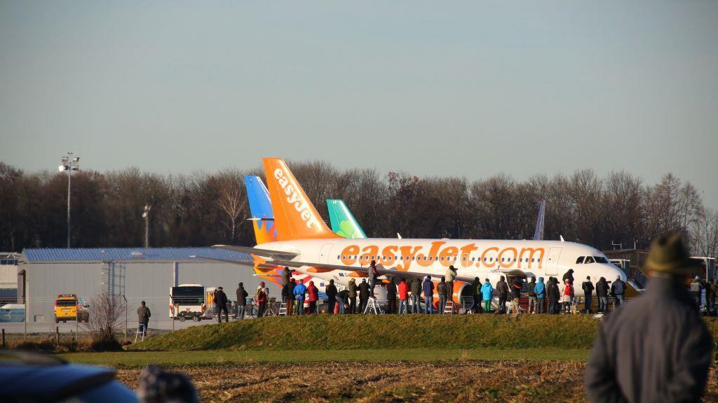 Viel los am Flughafen