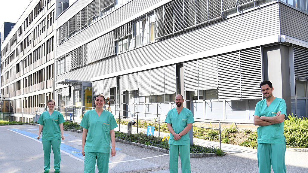 Covid-19-Spital in Salzburg