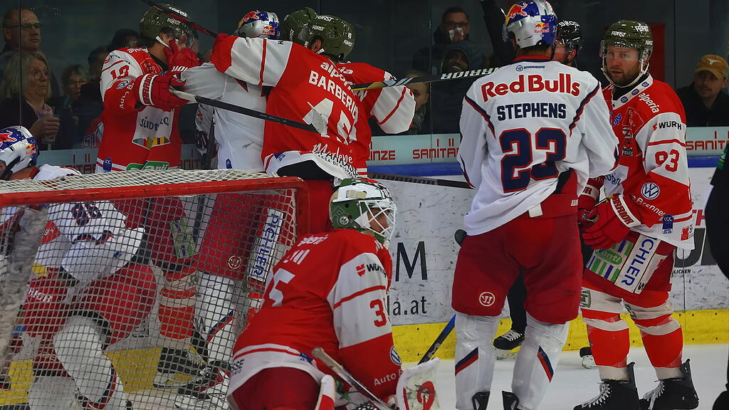 ICE Hockey League: EC Red Bull Salzburg gegen Bozen