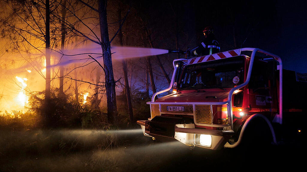 Waldbrand Hitze FRankreich