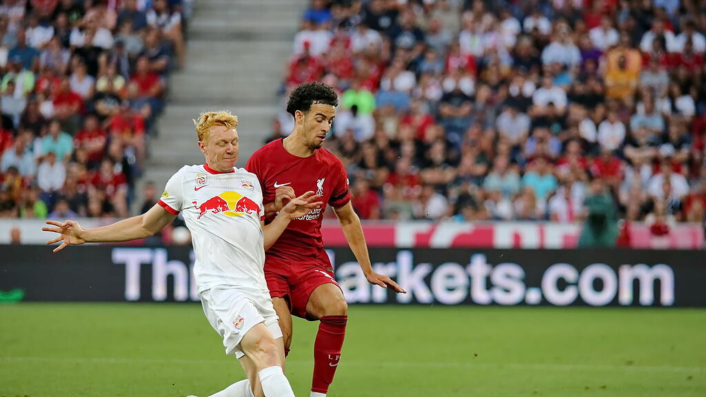 Red Bull Salzburg, FC Liverpool, Testspiel, Seiwald