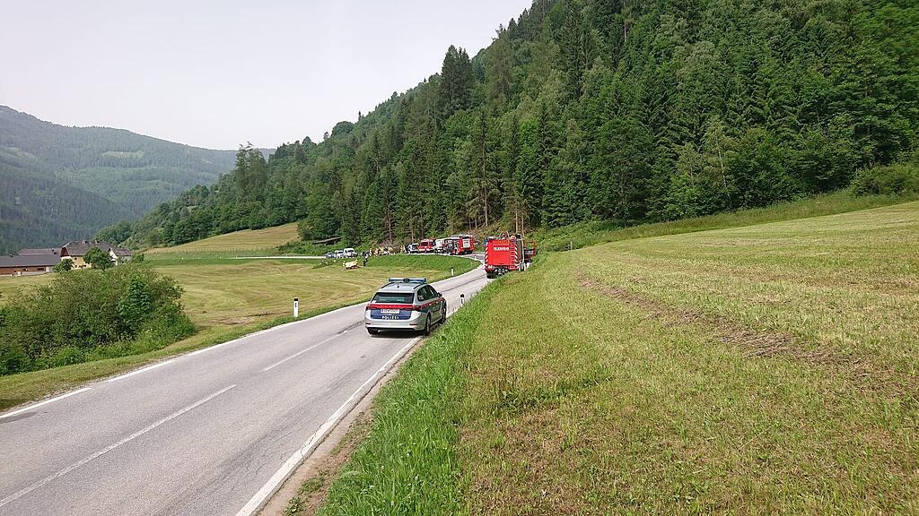 Schwerer Motorradunfall in Ramingstein