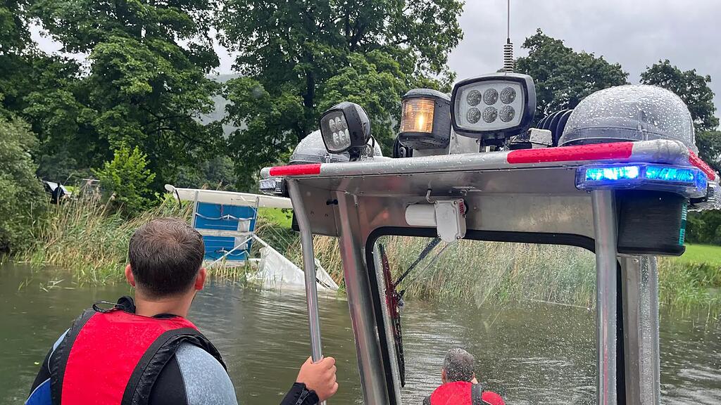 Sturm-Einsatz am Zeller See