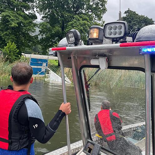 Sturm-Einsatz am Zeller See