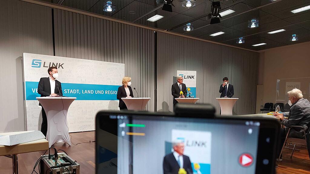 Regionalstadtbahn, Pressekonferenz Kongresshaus