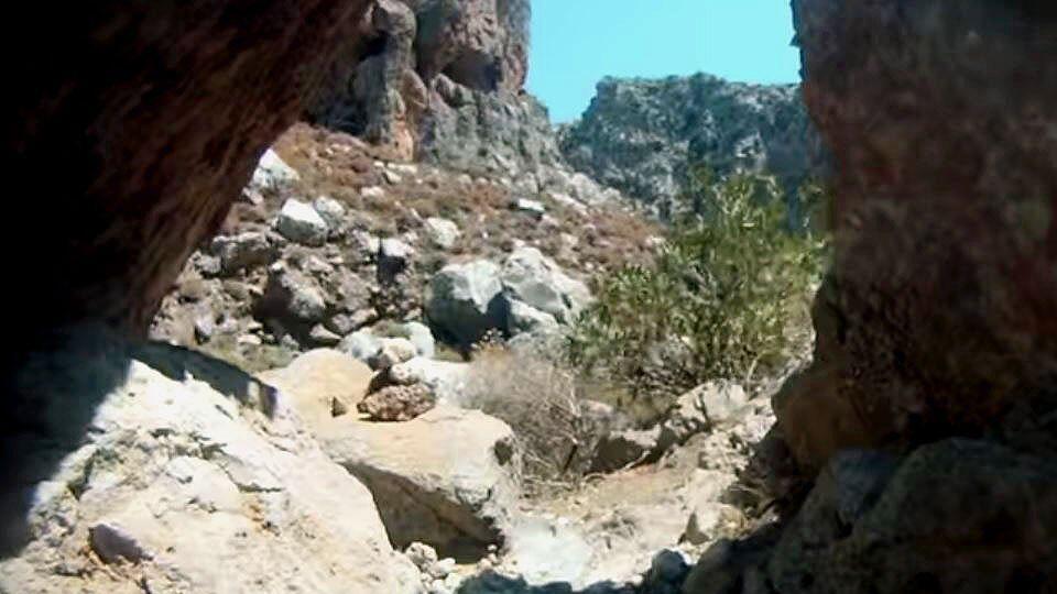 Die Schlucht von Pervolakia.