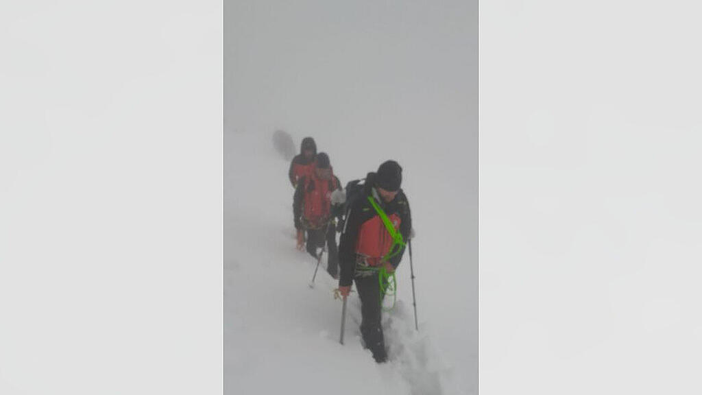 Rettungsaktion Rauris Sonnblick