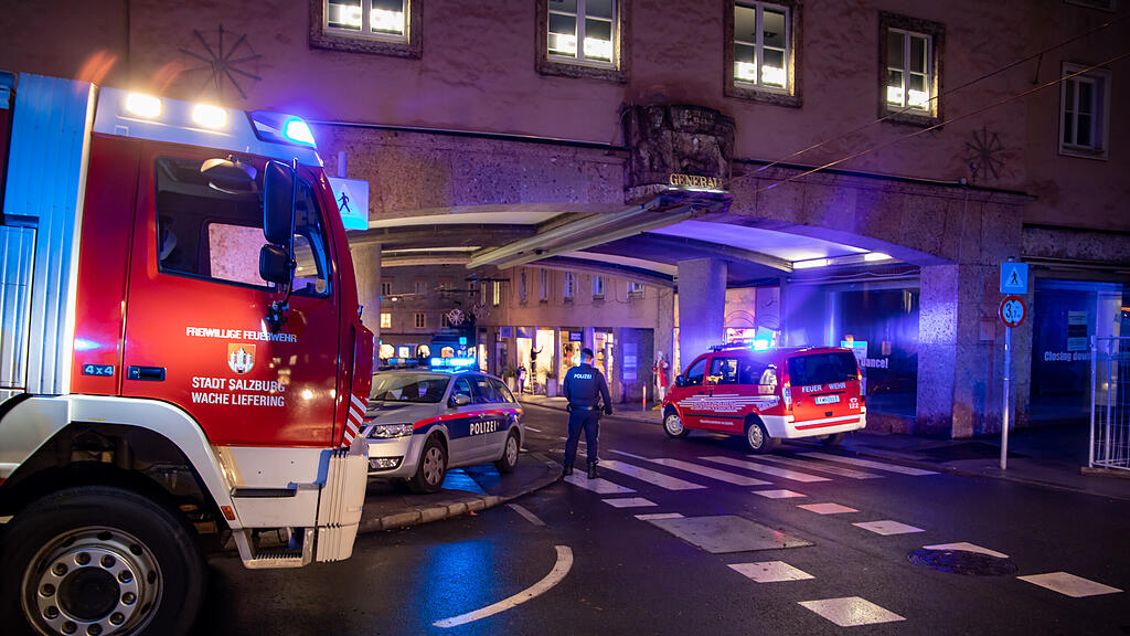 Wohnungsbrand Salzburger Altstadt