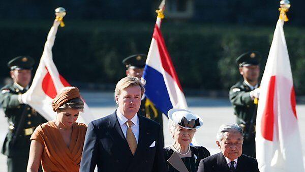 Willem-Alexander und Maxima zu Besuch in Tokio