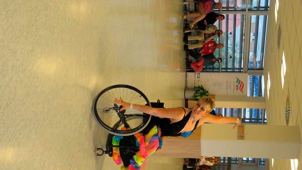 Rollstuhltanz-Show in Salzburg