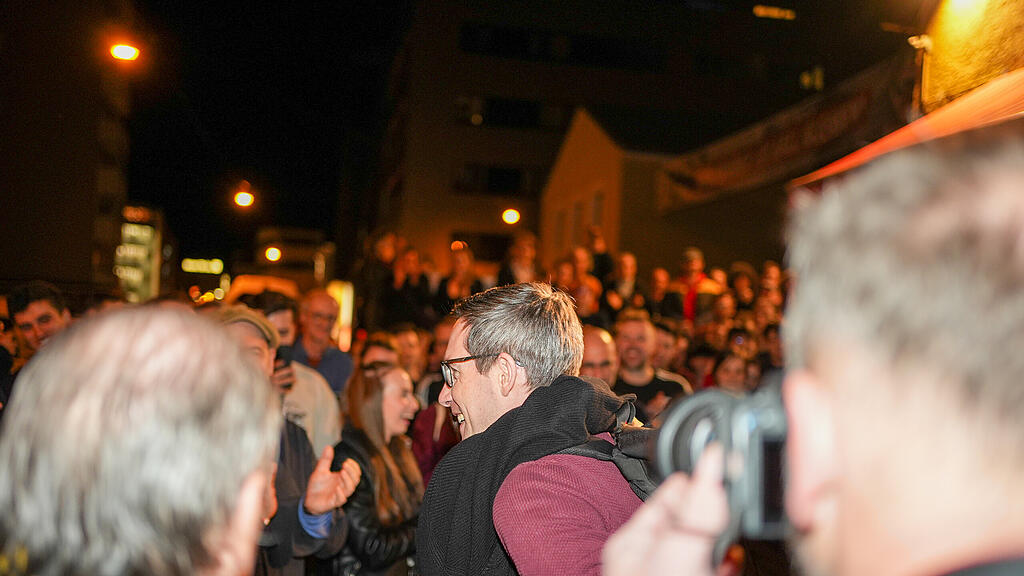 Die Wahlparty der KP\u00d6-Salzburg