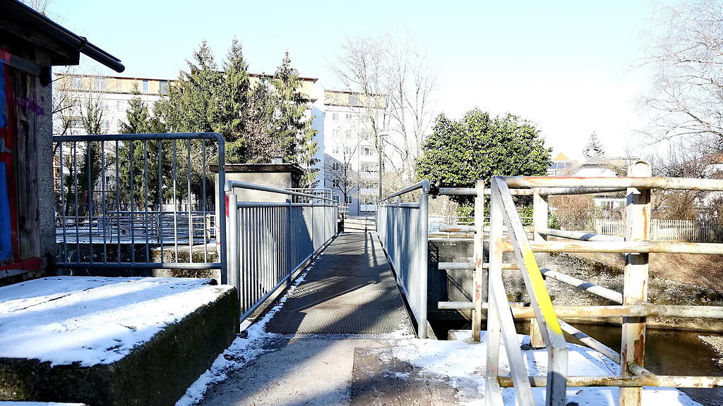 Bauarbeiten an der Glan