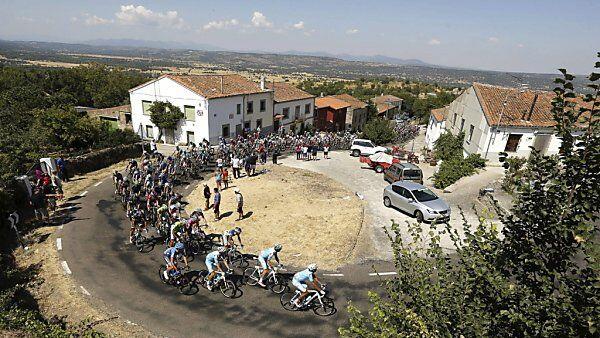 Radfahrer-Elite in der Extremadura unterwegs
