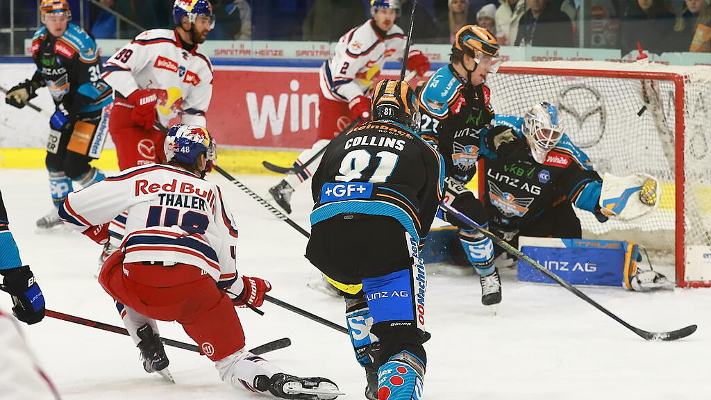 EC Red Bull Salzburg gegen Black Wings Linz