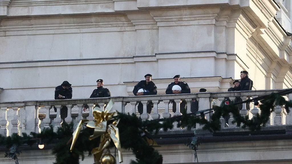 Polizei im Großeinsatz