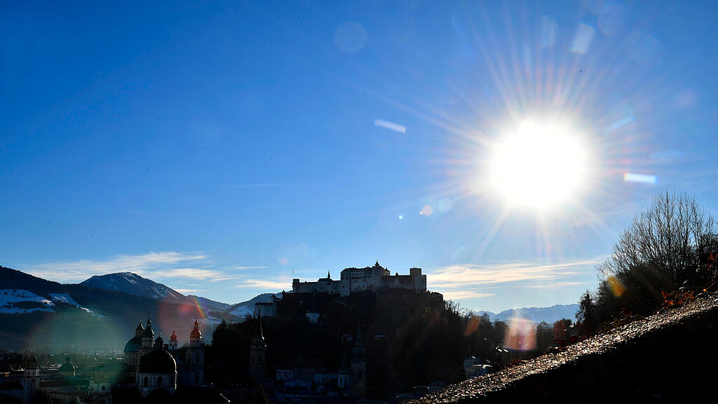 sonne in Salzburg