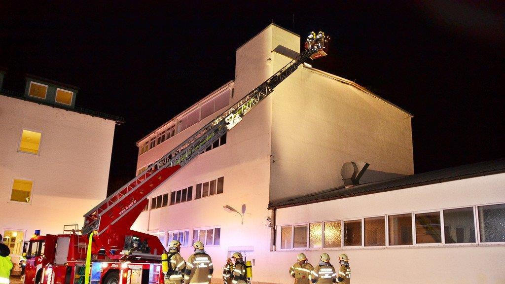 Brand bei Salzburg Schokolade in Grödig, I