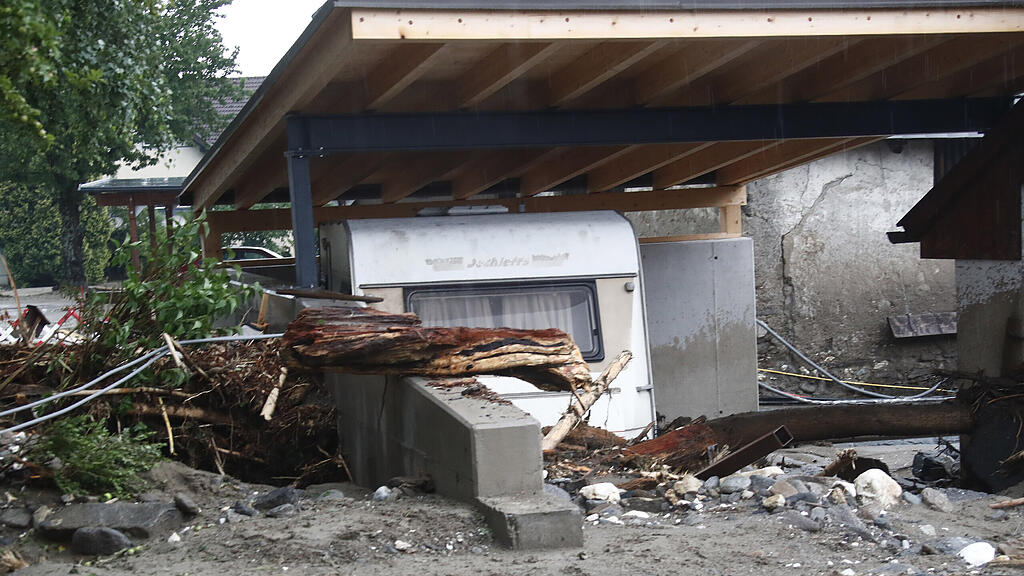 Unwetter in Kärnten