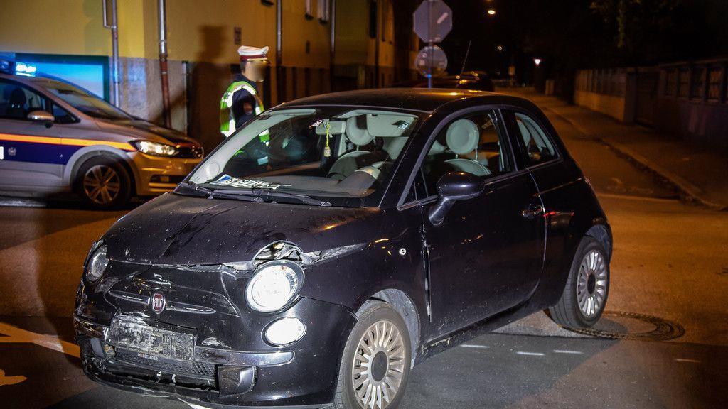Bilder vom Unfall auf der Plainstraße