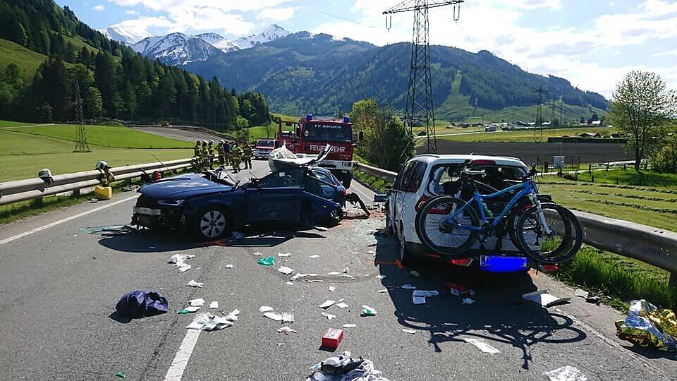 B311, Tödlicher Unfall, Bruck