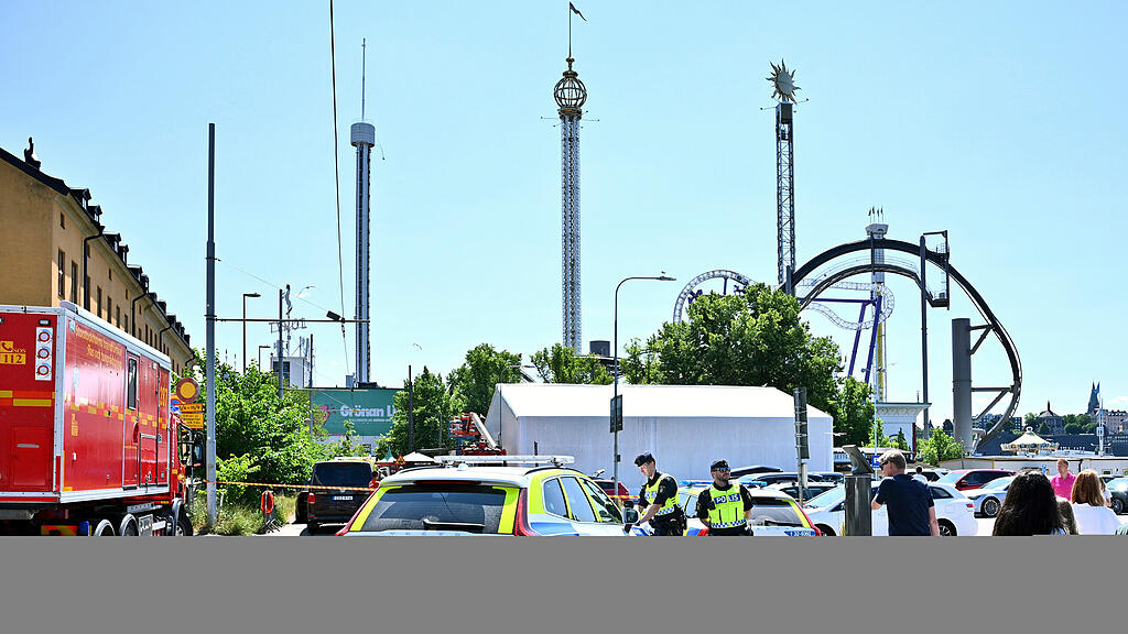 Achterbahn-Unfall Stockholm