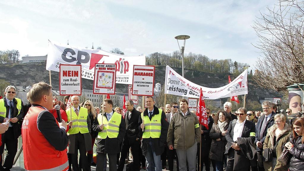 Demo der Bankangestellten I